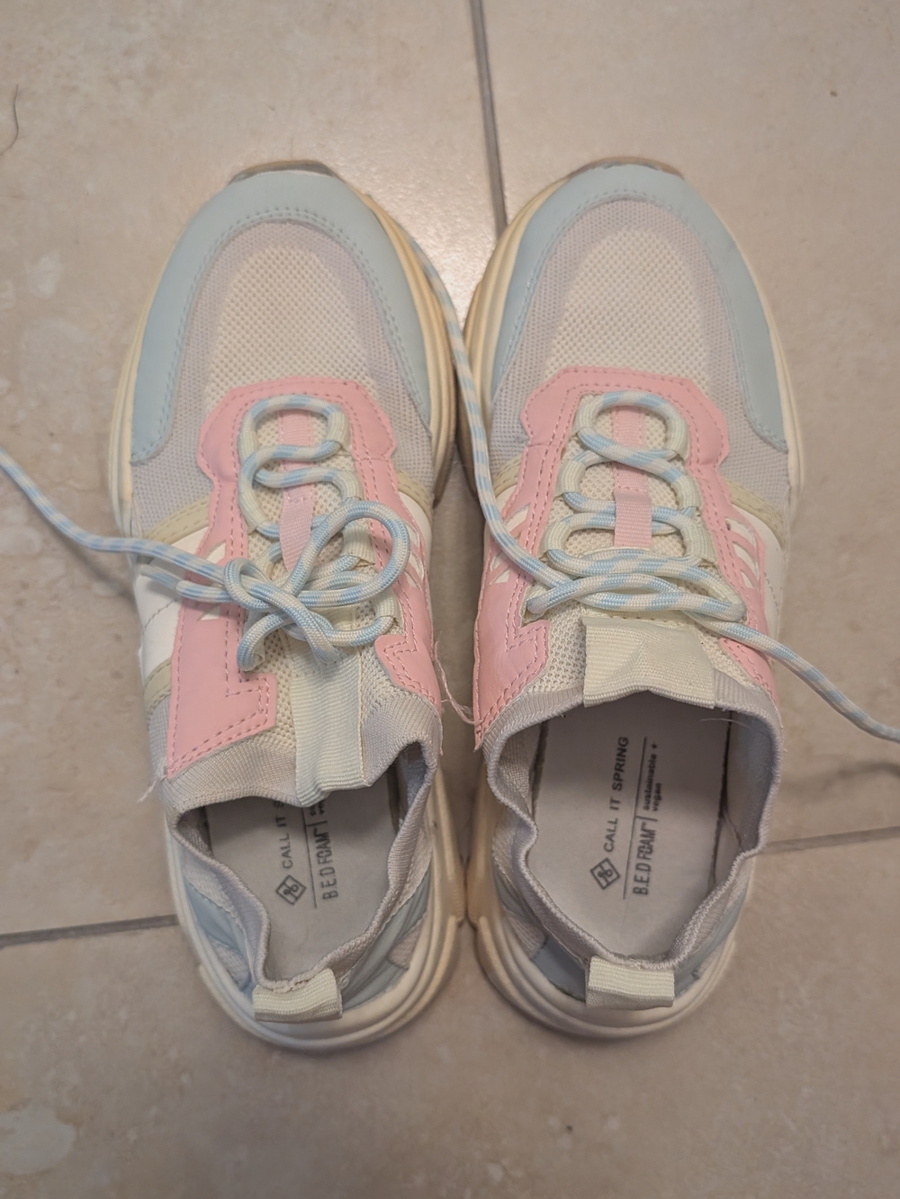 Call It Spring Pastel Sneakers